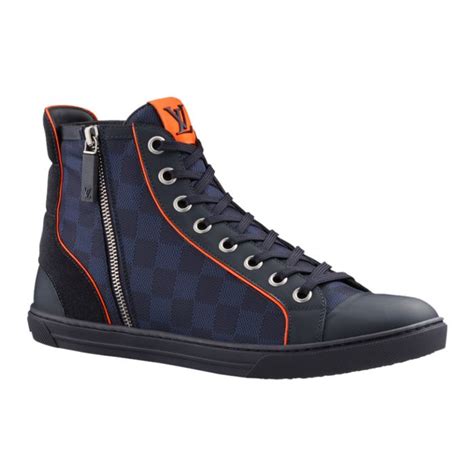 louis vuitton zip up sneaker boot in damier challenge|Louis Vuitton Damier Challenge Zip Up 'Black' .